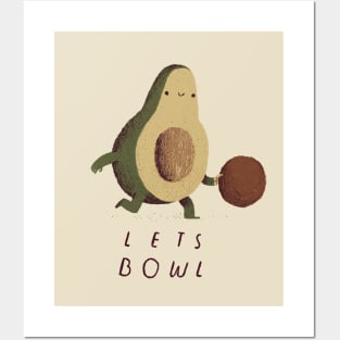 lets bowl Posters and Art